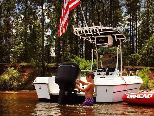 1992 Renken 2190 Sea Master with a SG300 boat t-top, photo 2 of 3
