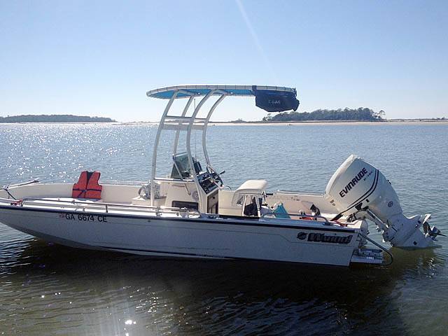 1992 Wahoo 185 OS with a SG300 boat t-top, photo 3 of 15