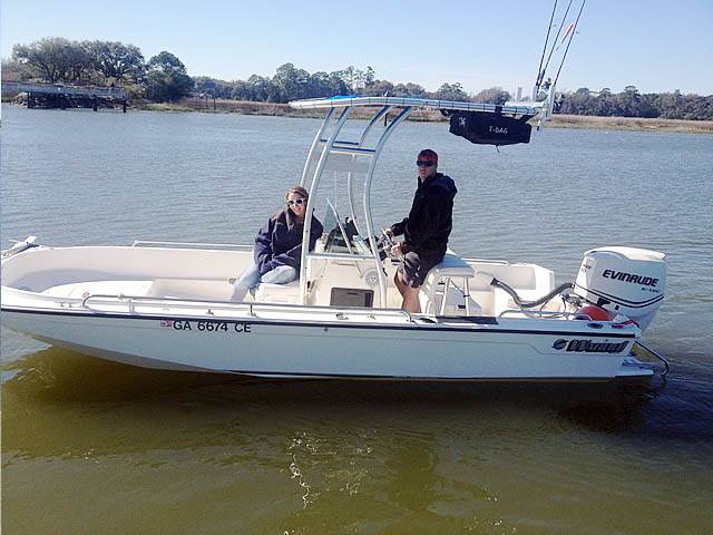 1992 Wahoo 185 OS with a SG300 boat t-top, photo 1 of 15