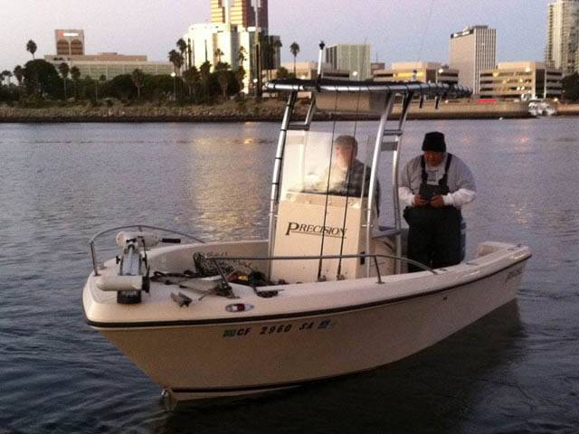 1993 Precision 19' CC with a SG300 boat t-top, photo 1 of 3
