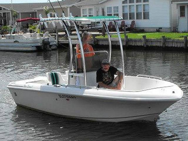 1993 Pro-Line 17' with a SG300 boat t-top, photo 3 of 3