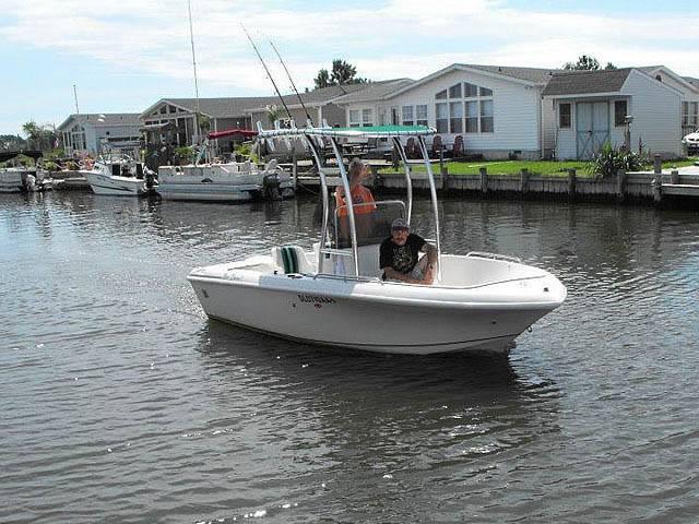 1993 Pro-Line 17' with a SG300 boat t-top, photo 2 of 3