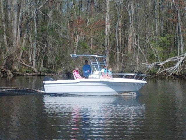 1993 Trophy 20' CC with a SG300 boat t-top, photo 2 of 2