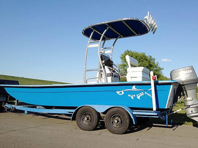 1994 Shark Island Skiff with a SG300 boat t-top, photo 3 of 7