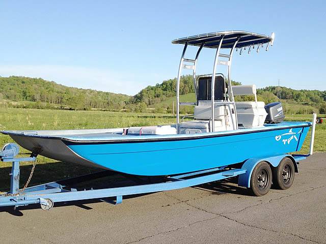 1994 Shark Island Skiff with a SG300 boat t-top, photo 1 of 7