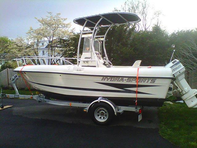 1995 Hydra-Sports 19' with a SG300 boat t-top, photo 1 of 2