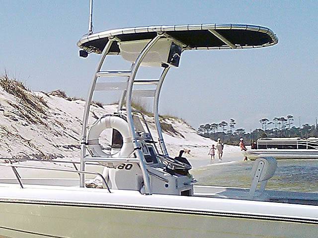 1995 Sunbird Neptune 18' with a SG300 boat t-top, photo 2 of 6