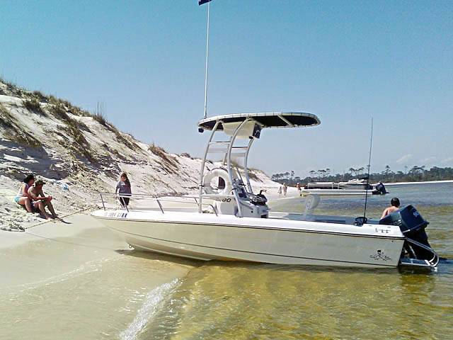 1995 Sunbird Neptune 18' with a SG300 boat t-top, photo 1 of 6