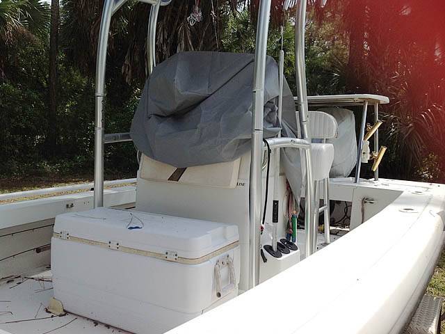 1996 Action Craft Coastline Island Runner 21' with a SG600 boat t-top, photo 3 of 3