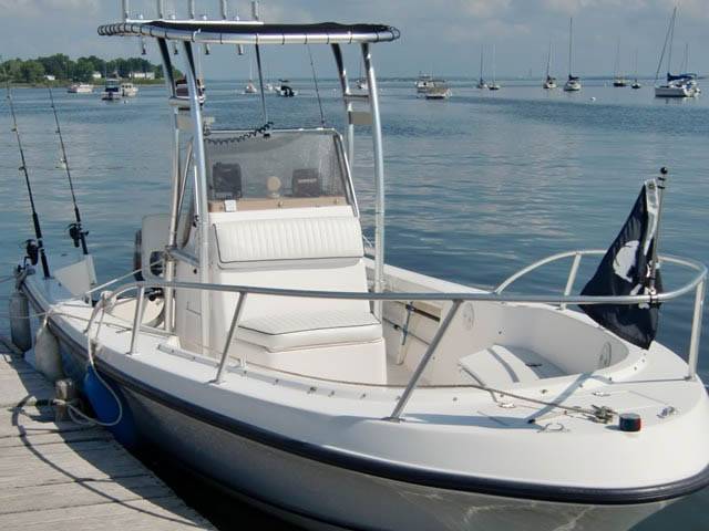 1996 Mako with a SG300 boat t-top, photo 2 of 2