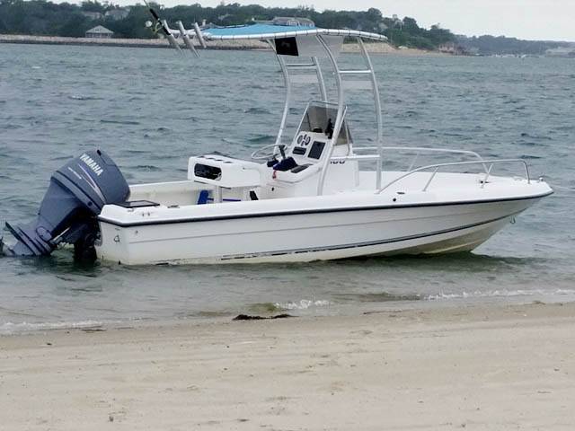 1996 Neptune Sunbird with a SG300 boat t-top