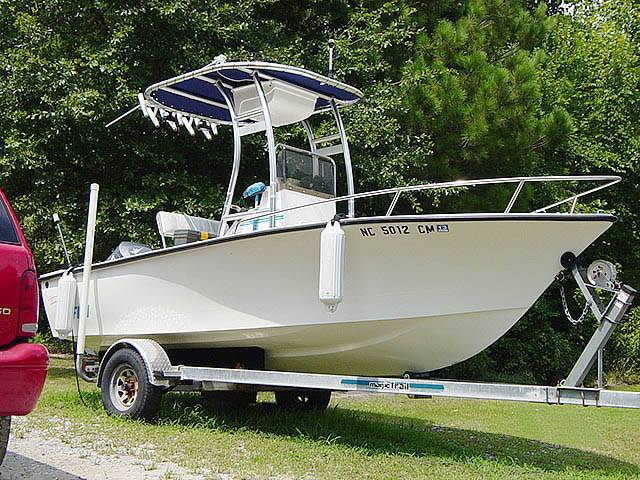 1996 Sailfish with a SG300 boat t-top, photo 1 of 3
