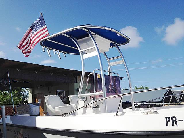 1997 Angler 180 with a SG300 boat t-top, photo 3 of 6