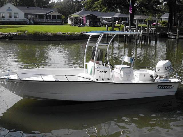 1997 Triton 22DV with a SG300 boat t-top, photo 2 of 2
