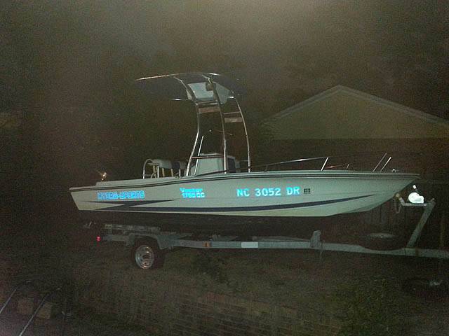 1998 Hydra-Sports Vector 1750CC with a SG300 boat t-top, photo 3 of 3