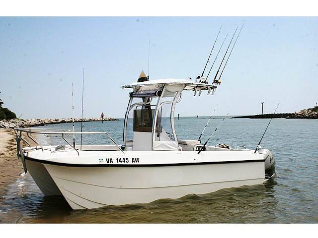 1998 KevlaCat with a SG600 boat t-top, photo 1 of 7