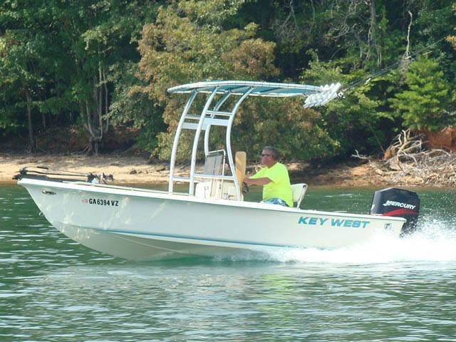 1998 Key West with a SG300 boat t-top, photo 1 of 4