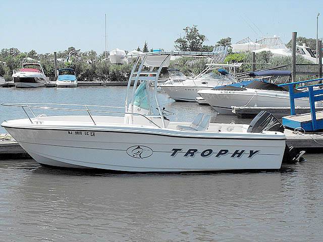 1998 Trophy 1903 with a SG300 boat t-top, photo 1 of 5