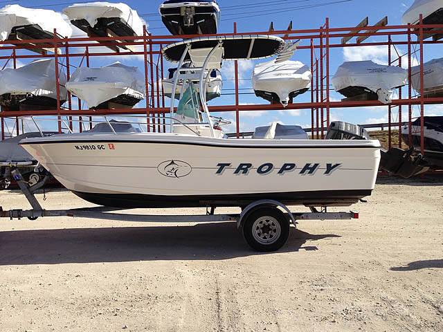 1998 Trophy 1903 with a SG300 boat t-top, photo 3 of 5