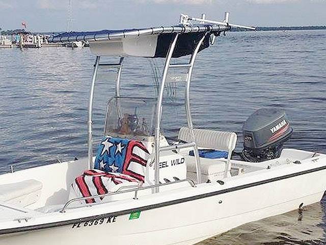 1999 Century Bay Boat 1901 with a SG300 boat t-top, photo 2 of 8