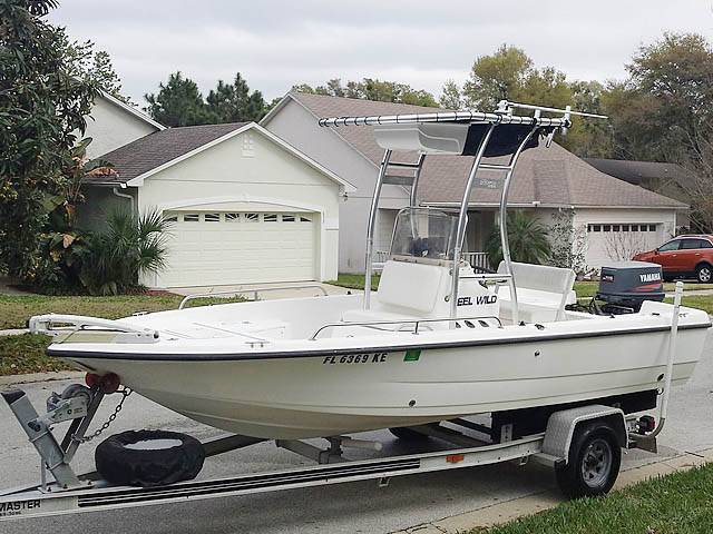 1999 Century Bay Boat 1901 with a SG300 boat t-top, photo 3 of 8