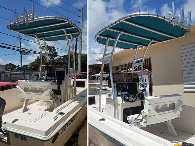 1999 Key West 19' with a SG300 boat t-top