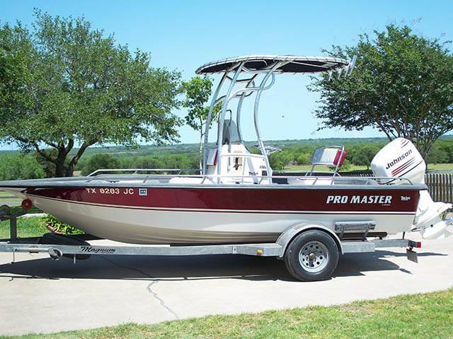 1999 ProMaster with a SG600 boat t-top, photo 1 of 3