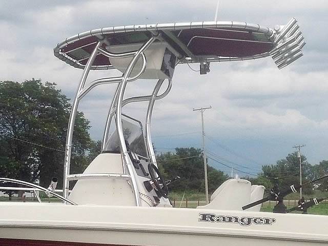 1999 Ranger 18' CC with a SG600 boat t-top, photo 2 of 6