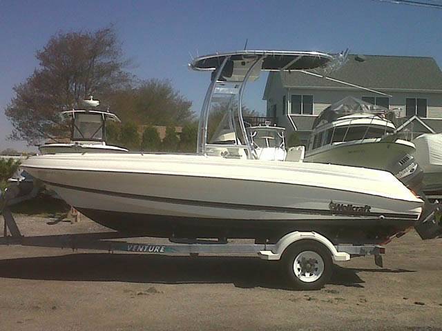 1999 Wellcraft 180 Fisherman with a SG300 boat t-top, photo 1 of 3