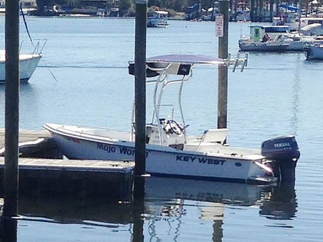 2000 Key West 1720 with a SG600 boat t-top, photo 2 of 2