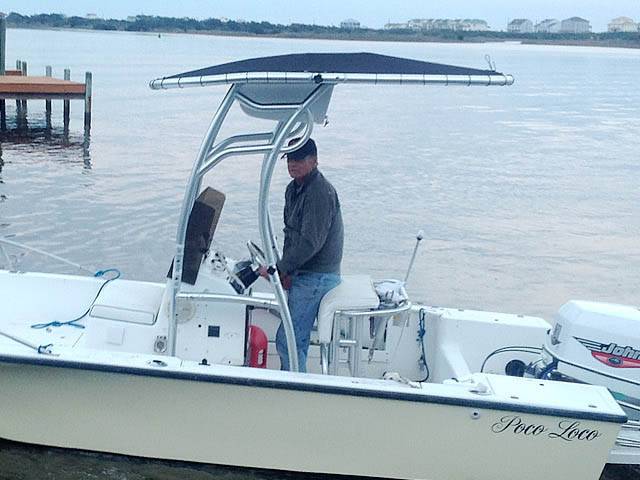2000 Offshore 19' with a SG600 boat t-top, photo 2 of 5
