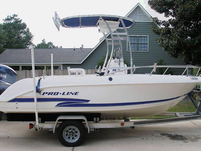 2000 Pro-Line 19' Sport with a SG300 boat t-top, photo 3 of 4