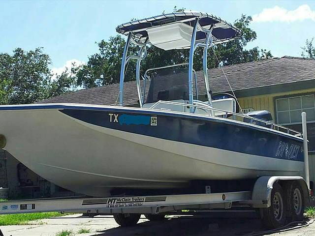 2001 Bay Stealth 22' with a SG600 boat t-top, photo 1 of 2