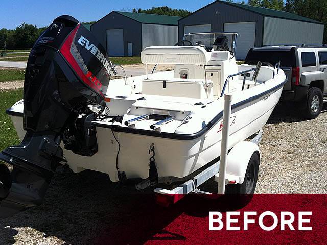 2001 Boston Whaler Dauntless with a SG300 boat t-top, photo 3 of 3