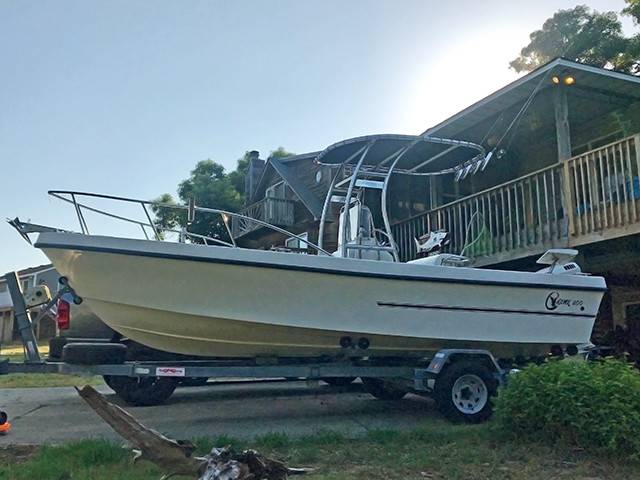 2001 C-Hawk 200 with a SG300 boat t-top, photo 1 of 2