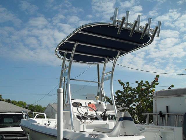 2001 Cobia with a SG300 boat t-top, photo 1 of 3