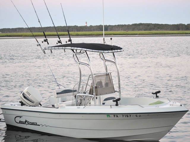 2001 Pro Sport 180CC with a SG600 boat t-top, photo 1 of 2