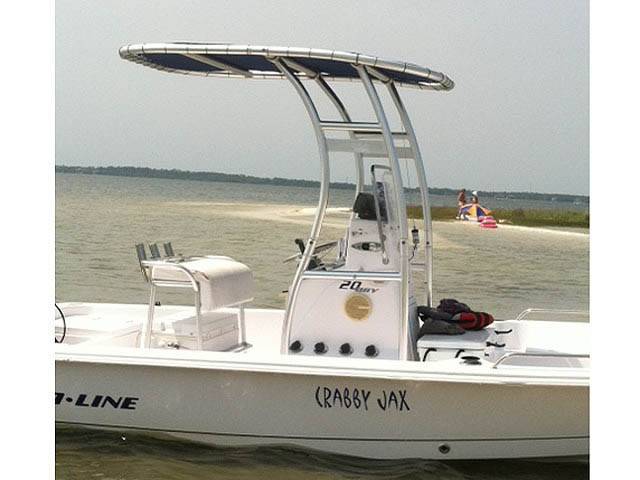 2002 200 Pro-Line Bay 20' with a SG300 boat t-top