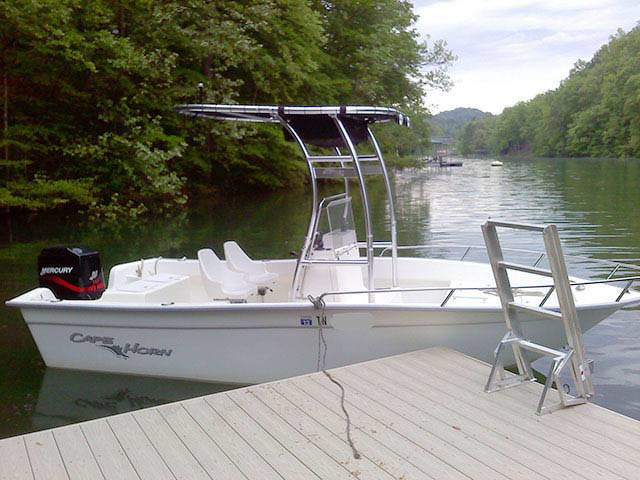 2002 Cape Horn Offshore 17' with a SG300 boat t-top, photo 2 of 2