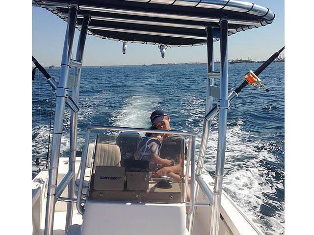 2002 Mako 171 CC with a SG300 boat t-top, photo 2 of 4