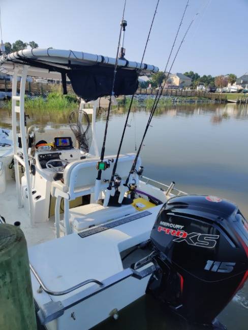 2003 Kenner VX180 with a SG300 boat t-top, photo 2 of 4