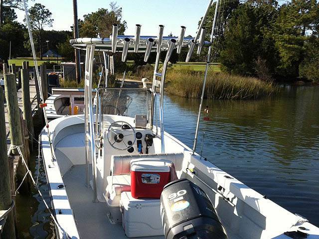 2003 Maritime Skiff 20D with a SG300 boat t-top, photo 2 of 12