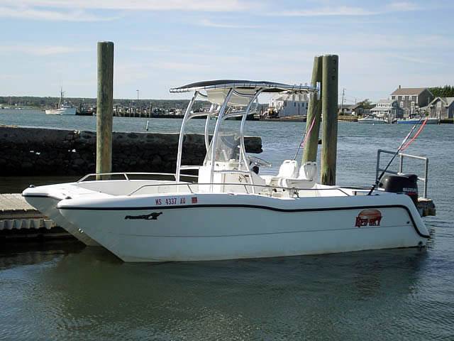 2003 ProKat with a SG600 boat t-top