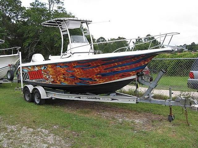 2003 Sea Fox 230 with a SG300 boat t-top, photo 1 of 3