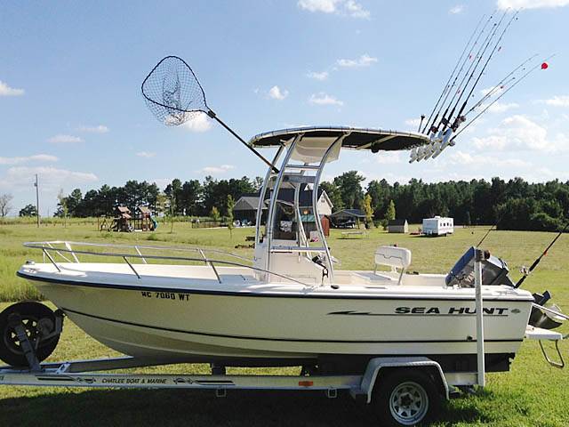 2003 Sea Hunt Triton 172 with a SG300 boat t-top, photo 2 of 4