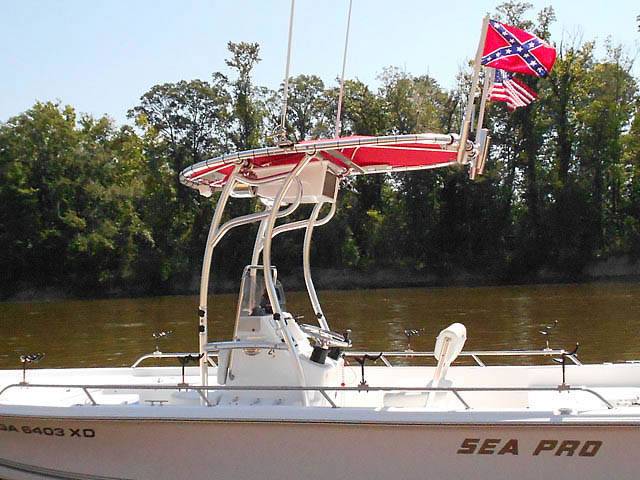 2004 Sea Pro 2100 with a SG600 boat t-top, photo 2 of 4