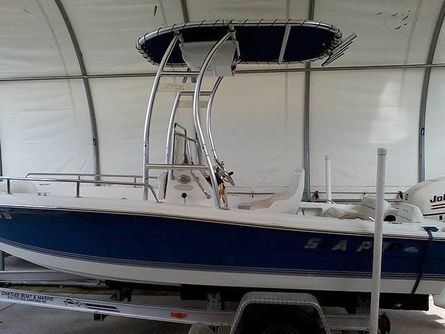 2005 Sea Pro 180 CC with a SG300 boat t-top, photo 2 of 4