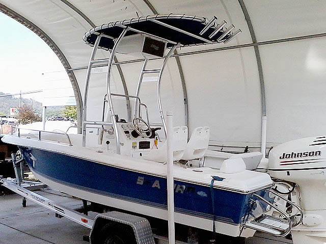 2005 Sea Pro 180 CC with a SG300 boat t-top, photo 1 of 4