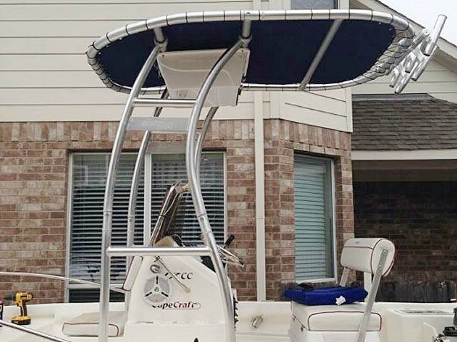 2006 Cape Craft 17' with a SG300 boat t-top, photo 2 of 3