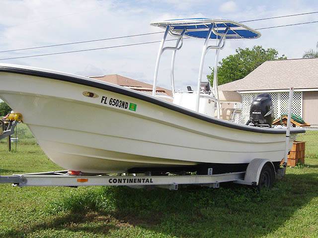 2006 Panga Boca Grande with a SG600 boat t-top, photo 1 of 2